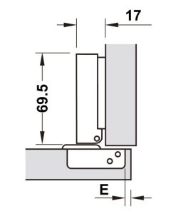 Bản Lề Metalla A 110 Độ, Giảm Chấn, Trọn Bộ Diy 493.03.025 - 19