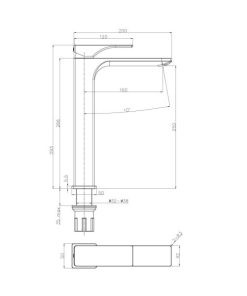 Vòi Hafele Lavabo Regal 250 495.61.121 - 10 Vòi Hafele Lavabo Regal 250 495.61.121 - 9