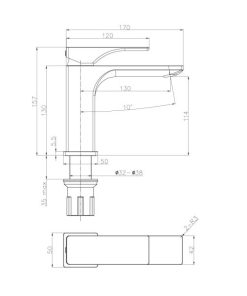 Vòi Hafele Lavabo Regal 110 495.61.120 - 10 Vòi Hafele Lavabo Regal 110 495.61.120 - 9