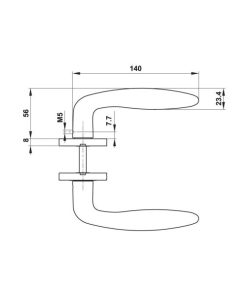 Tay nắm gạt 499.62.546 - 22 Tay nắm gạt 499.62.546 - 21