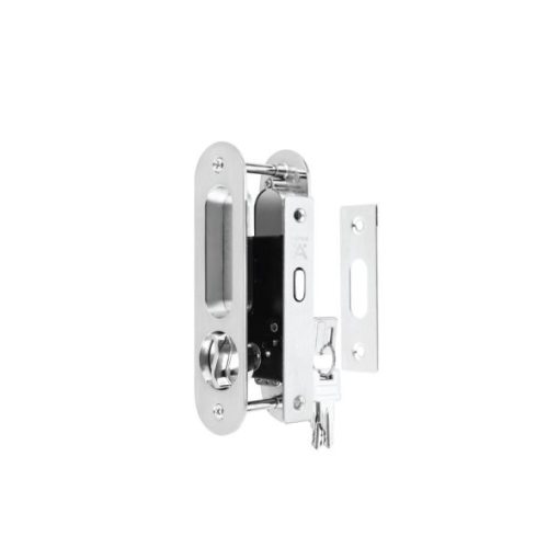 Bộ Khóa Kèm Tay Nắm Hình Oval Hafele 499.65.108 - 5