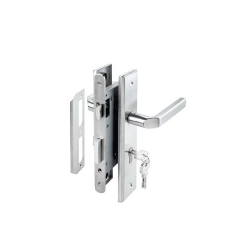 Bộ Tay Nắm Đế Dài Kiểu J (Tay Nắm - Thân Khóa - Ruột) Hafele 499.62.501 - 1