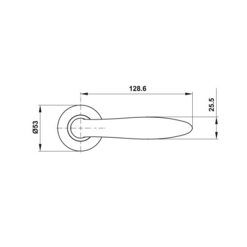 Tay nắm gạt 499.62.546 - 7