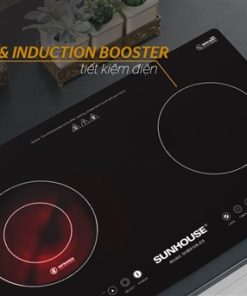 Bếp đôi điện từ hồng ngoại SHB9106-ES SUNHOUSE - 18 Bếp đôi điện từ hồng ngoại SHB9106-ES SUNHOUSE - 17