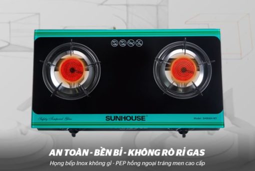BẾP GAS DƯƠNG HỒNG NGOẠI SUNHOUSE SHB004MT - 9