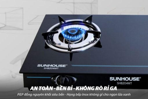 BẾP GAS DƯƠNG KÍNH SUNHOUSE SHB204MT - 9