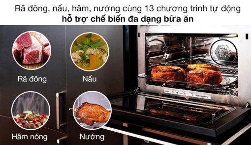 LÒ VI SÓNG CÓ NƯỚNG LẮP ÂM HAFELE HO-KT45B 535.02.731 44 LÍT