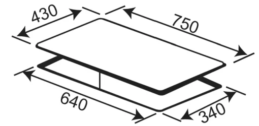 BẾP GAS ÂM HỒNG NGOẠI KAFF KF-208I