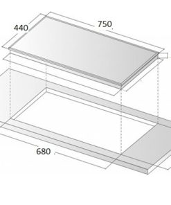 BẾP GAS ÂM KAFF KF-228