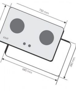 BẾP GAS ÂM KAFF KF-630