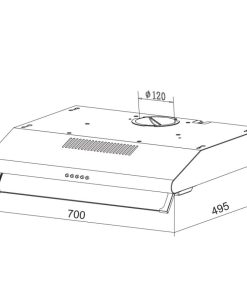 MÁY HÚT MÙI CỔ ĐIỂN KAFF KF-738I