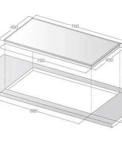BẾP TỪ ĐÔI LORCA LCI-809 - 8 bếp từ đôi LORCA LCI-809