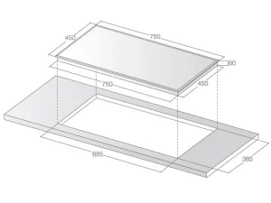 bếp từ đôi LORCA LCI-809