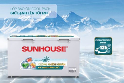 Tủ đông 2 ngăn 2 cánh SUNHOUSE SHR-F2572W2 - 5