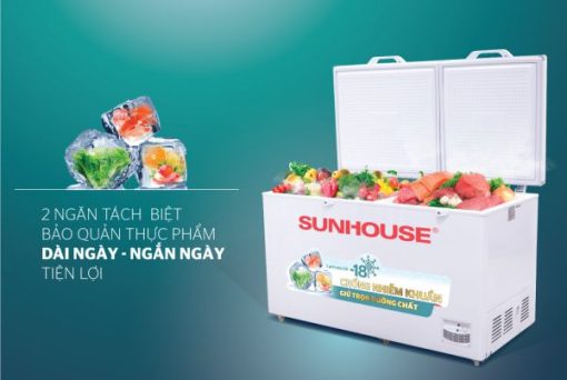 Tủ đông 2 ngăn 2 cánh SUNHOUSE SHR-F2572W2 - 11