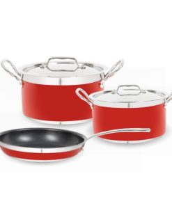Bộ Nồi Chảo Màu Đỏ Hafele 531.08.042 - 67