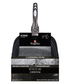 BỘ 3 CHẢO VÂN ĐÁ CẨM THẠCH ĐÁY TỪ BERLINGER HAUS 531.08.011 - 16 BỘ 3 CHẢO VÂN ĐÁ CẨM THẠCH ĐÁY TỪ BERLINGER HAUS 531.08.011 - 15