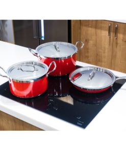 Bộ Nồi Chảo Màu Đỏ Hafele 531.08.042 - 69