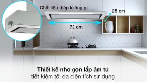 Máy hút mùi âm tủ Hafele HH-BI72A 533.80.027 - 17