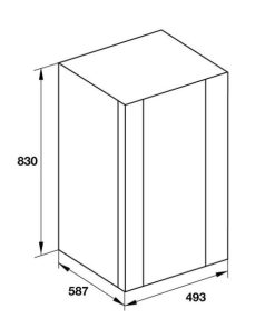Tủ Rượu Hafele Hw-G32A Sức Chứa 32 Chai 534.16.960 - 19