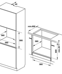 Lò Nướng Âm Tủ Hafele Ho-Kt60J 535.62.511 - 6 Lò Nướng Âm Tủ Hafele Ho-Kt60J 535.62.511 - 5