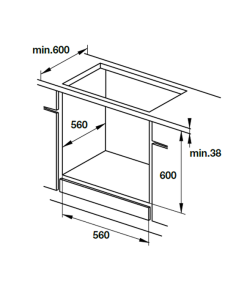 Lò nướng Hafele 535.02.611 - 49