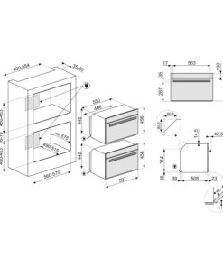LÒ VI SÓNG KẾT HỢP NƯỚNG SMEG, THỦY PHÂN, 45 CM, DOLCE STIL NOVO, MÀU HOÀN THIỆN: ĐEN & ĐỒNG SF4604MCNR 535.64.559 - 14 LÒ VI SÓNG KẾT HỢP NƯỚNG SMEG, THỦY PHÂN, 45 CM, DOLCE STIL NOVO, MÀU HOÀN THIỆN: ĐEN & ĐỒNG SF4604MCNR 535.64.559 - 13