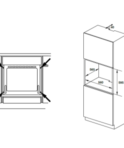 Lò nướng Hafele 535.02.611 - 51