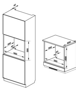 Lò nướng âm tủ HO-KT60G 535.62.601 - 14 Lò nướng âm tủ HO-KT60G 535.62.601 - 13