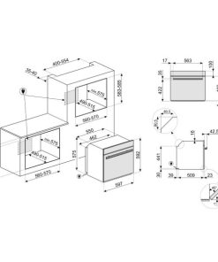 LÒ NƯỚNG, NHIỆT PHÂN SMEG, 60CM, DOLCE STIL NOVO, MÀU HOÀN THIỆN: ĐEN & ĐỒNG SFP6604NRE 535.64.529 - 15
