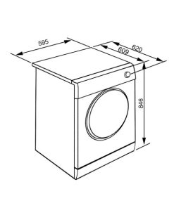 MÁY GIẶT ĐỘC LẬP SMEG, CỬA TRƯỚC, MÀU TRẮNG LSE147 536.94.557 - 11