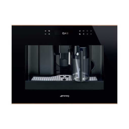 MÁY PHA CÀ PHÊ LẮP ÂM SMEG, DOLCE STIL NOVO, MÀU HOÀN THIỆN: ĐEN VÀ ĐỒNG BUILT-IN COFFEE MACHINE, DOLCE STIL NOVO, BLACK, COPPER FINISHING CMS4601NR 536.54.039 - 1