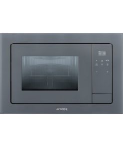 LÒ VI SÓNG KẾT HỢP NƯỚNG SMEG, LINEA, MẶT KÍNH BẠC FMI120S1 536.34.112