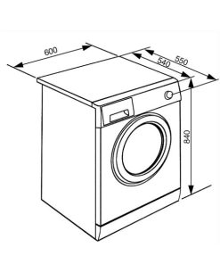 MÁY GIẶT ĐỘC LẬP SMEG , CỬA TRƯỚC, MÀU TRẮNG WHT814EIN 536.94.157 - 9