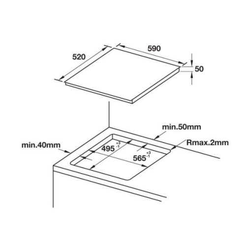 Bếp Từ Đa Vùng Nấu Hafele Hc-If60A 536.01.871 - 3