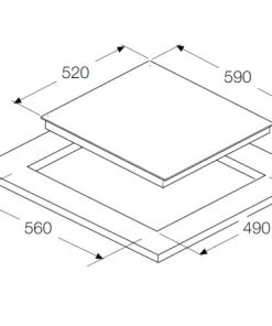 Bếp Điện 3 Vùng Nấu Hafele 60Cm Hc-R603A 536.01.631 - 5