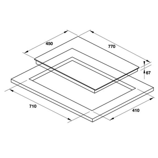 BẾP ĐIỆN HAFELE 2 VÙNG NẤU HC-R772D 536.61.685 - 3