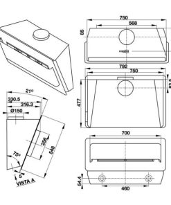 Máy Hút Mùi Gắn Tường Hafele HH-WVG80D 539.81.194 - 35