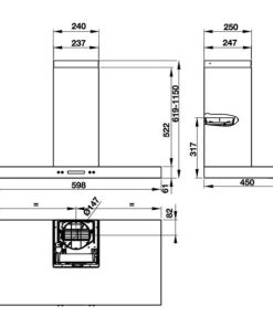 Máy hút mùi Gắn Tường Hafele Hh-Wi60B 539.81.173 - 56 Máy hút mùi Gắn Tường Hafele Hh-Wi60B 539.81.173 - 55