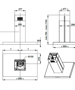 Máy hút mùi đảo Hafele HH-IS90A 539.81.715 - 33