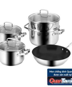 Bộ nồi inox Eurosun MC1702 Harmony