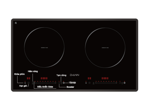Bếp từ Dann IB626 BK - 7