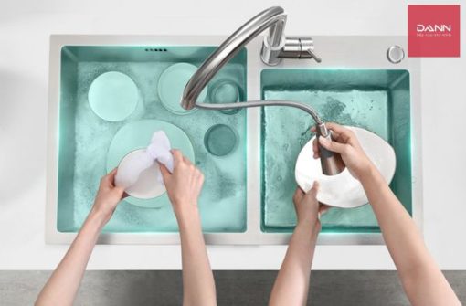 Chậu rửa bát Dann DA-8245DL - 3