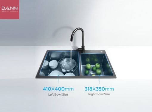 Chậu rửa bát Dann DA-8245DL - 7