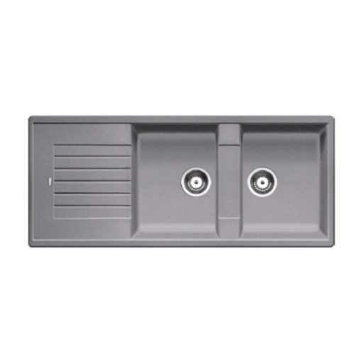 CHẬU RỬA CHÉN BLANCOZIA 8S MÀU ALU METALLIC 565.76.959 - 1