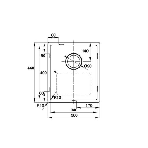 CHẬU RỬA CHÉN INOX HAFELE CLAUDIUS HS-SD7744 567.20.387 - 3
