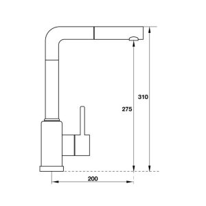 VÒI BẾP HAFELE TITUS HT-C275 569.15.201 - 5