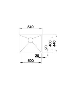 Chậu Rửa Chén Inox Hafele Blanco - Quatrus R15 500-Iu 570.27.159 - 5