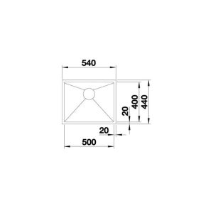 Chậu Rửa Chén Inox Hafele Blanco - Quatrus R15 500-Iu 570.27.159 - 5