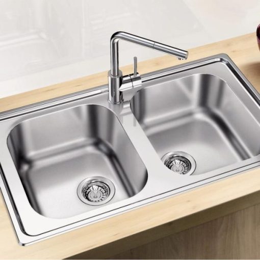 Chậu Rửa Chén Inox Hafele Blanco - Dinas 8 570.27.219 - 3